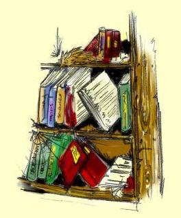 bookshelf of Zsolt's books