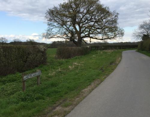 Chiltington Lane - coming from Highrbidge